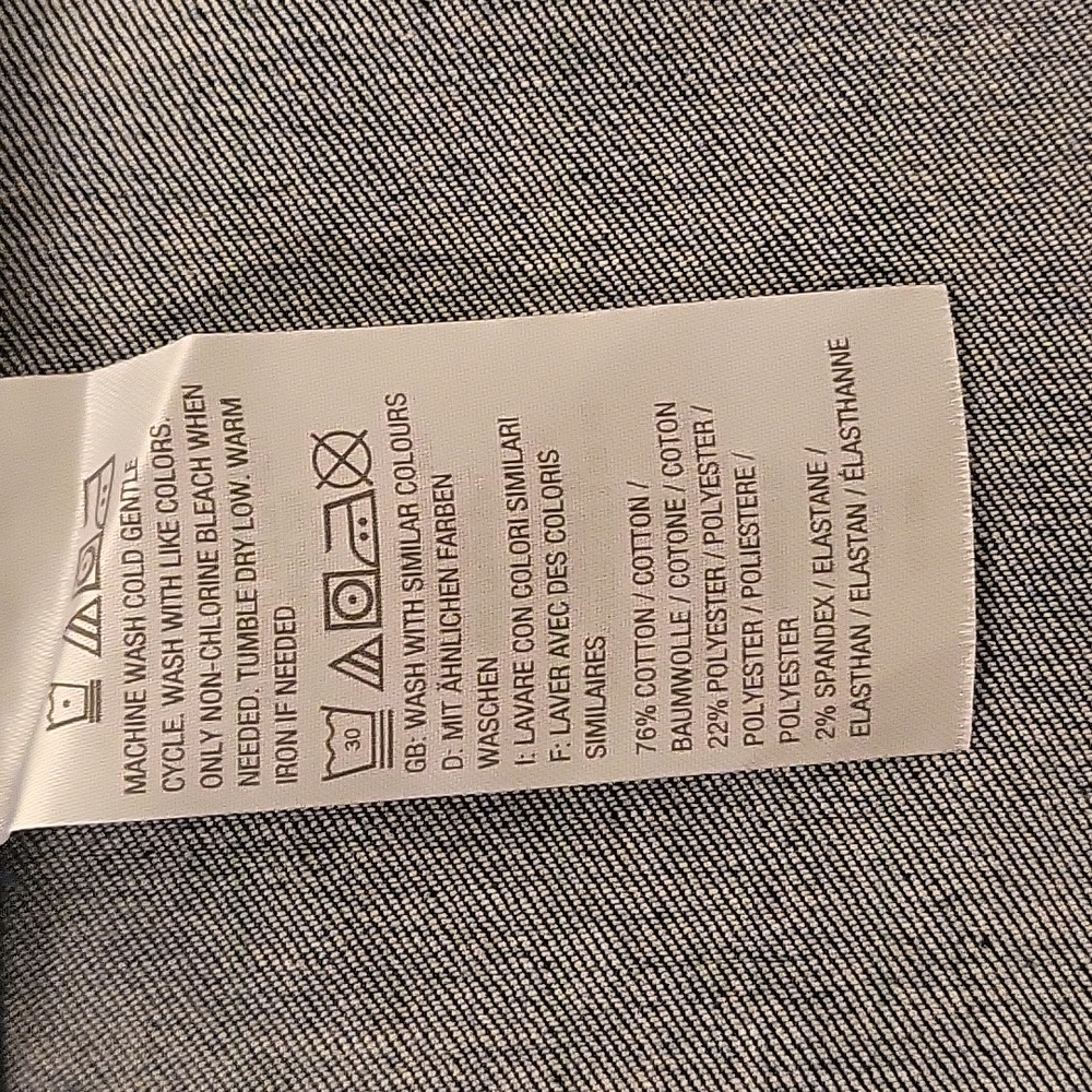 G.I.L.I Button Front Denim Dress 16 - Picture 4 of 4
